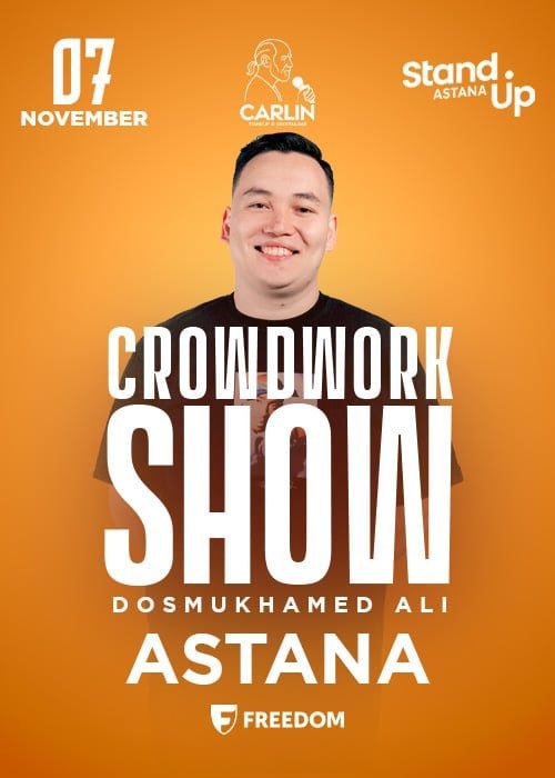 Dosmukhamed Ali. Crowdwork show