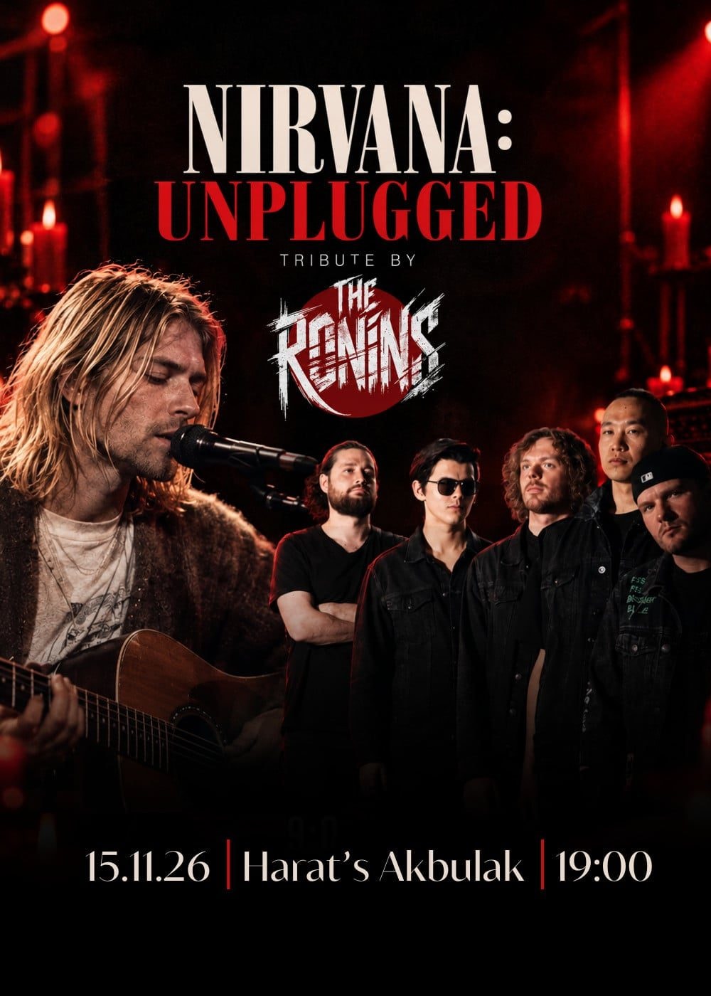NIRVANA: UNPLUGGED — трибьют от THE RONINS
