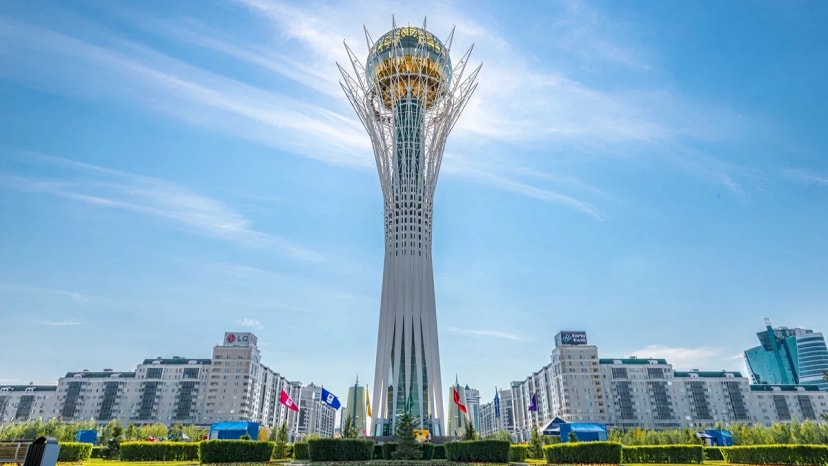 Astana Baiterek monument