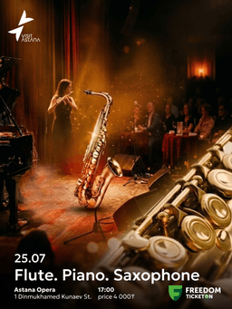 Flute. Piano. Saxophone