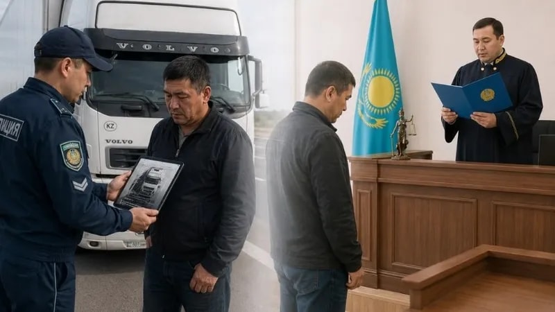Казахстанец получил арест и лишился прав из-за шутки родственника с автономером